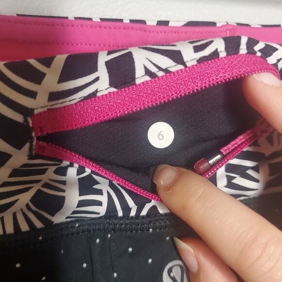 lululemon Run: Pace Setter Skirt Polka Dot Tennis Skort Sweet Spot Womens Size 6 - Picture 10 of 16